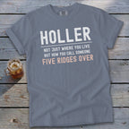 Holler: Not just where you live but how you call someone five ridges over.