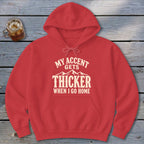 Accent Gets Thicker Hoodie