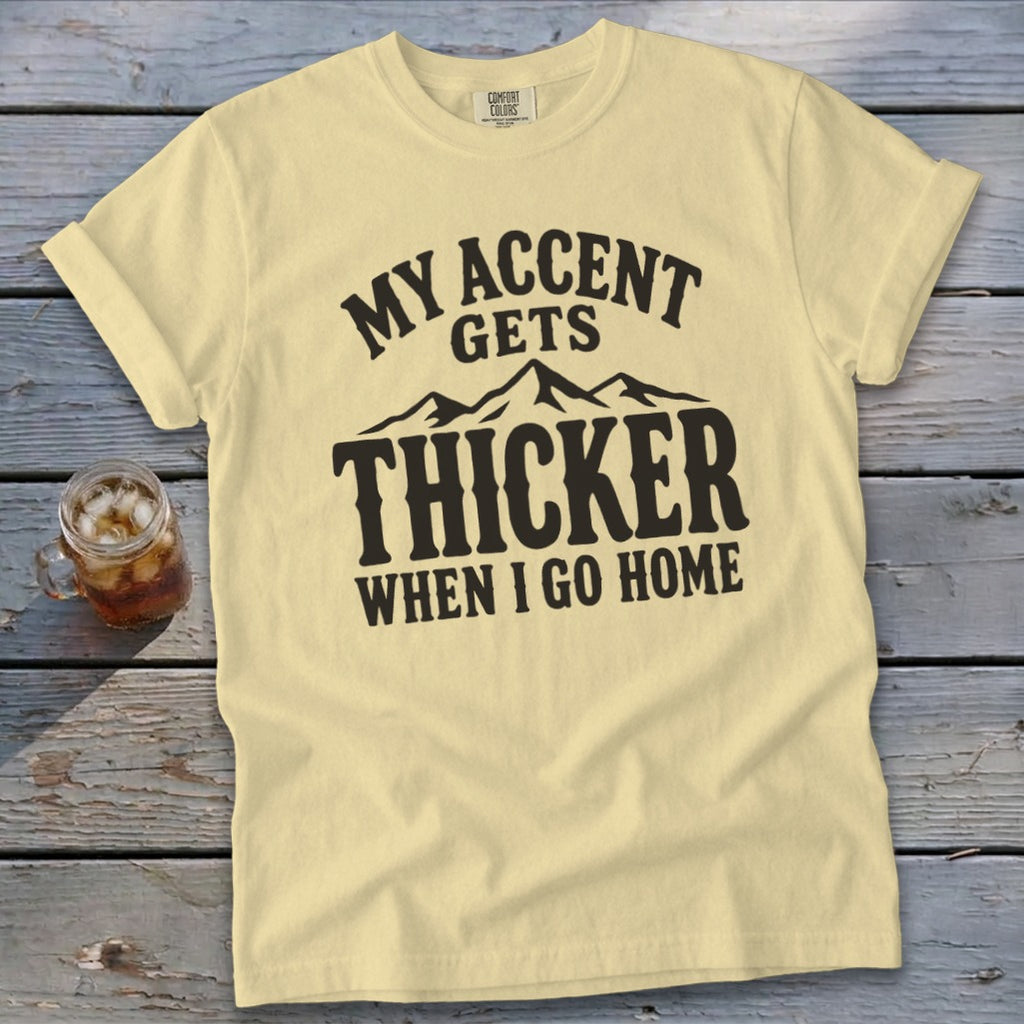Accent Gets Thicker Signature Tee