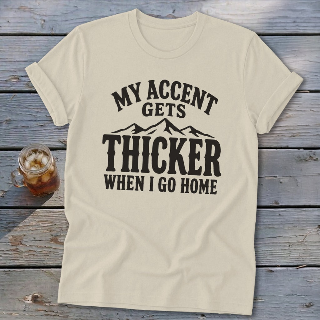 Accent Gets Thicker Softstyle Tee