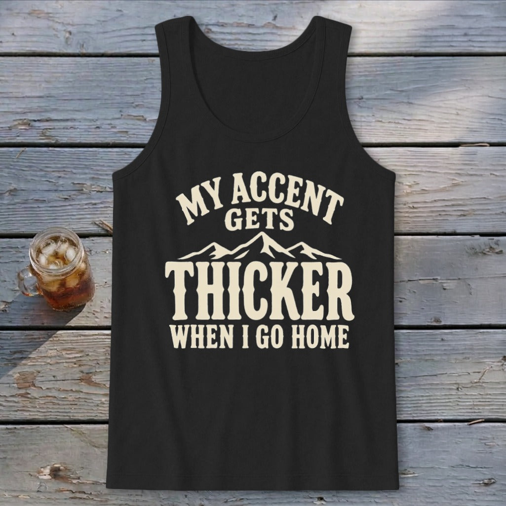 Accent Gets Thicker Tank Top
