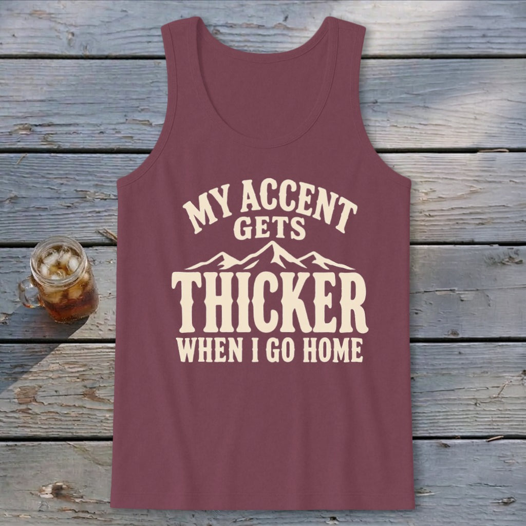 Accent Gets Thicker Tank Top