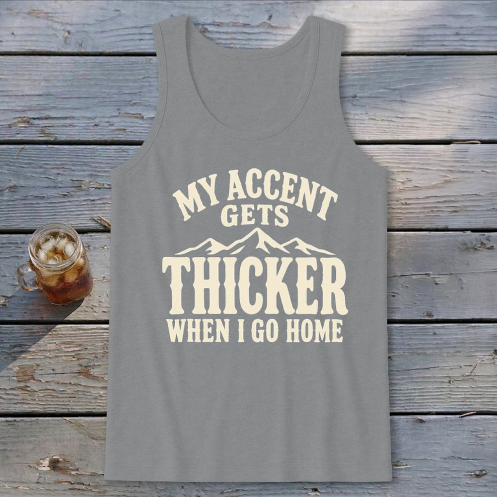 Accent Gets Thicker Tank Top