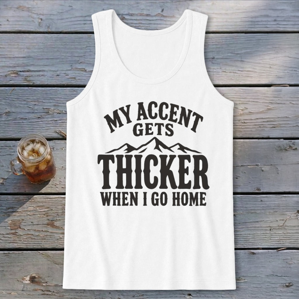 Accent Gets Thicker Tank Top
