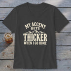 Accent Gets Thicker V-neck
