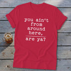 Ain't from Around Here Softstyle Tee