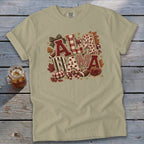 Alabama Faux Chenille Fall Patch Signature Tee