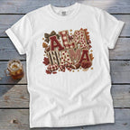 Alabama Faux Chenille Fall Patch Signature Tee