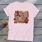 Alabama Faux Chenille Fall Patch Softstyle Tee