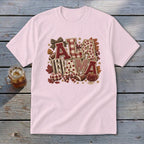 Alabama Faux Chenille Fall Patch Youth Tee