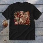Alabama Faux Chenille Fall Patch Youth Tee
