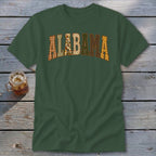 Alabama Faux Embroidery Letters Classic Tee