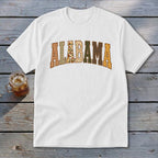 Alabama Faux Embroidery Letters Youth Tee