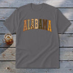 Alabama Faux Embroidery Letters Youth Tee