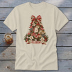 Alabama Faux Patchwork Christmas Tree Classic Tee