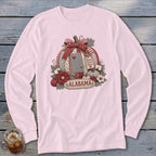 Alabama Faux Patchwork Pumpkin Long Sleeve Tee