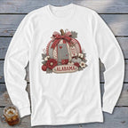 Alabama Faux Patchwork Pumpkin Long Sleeve Tee