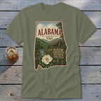 Alabama Homeplace Scene Classic Tee
