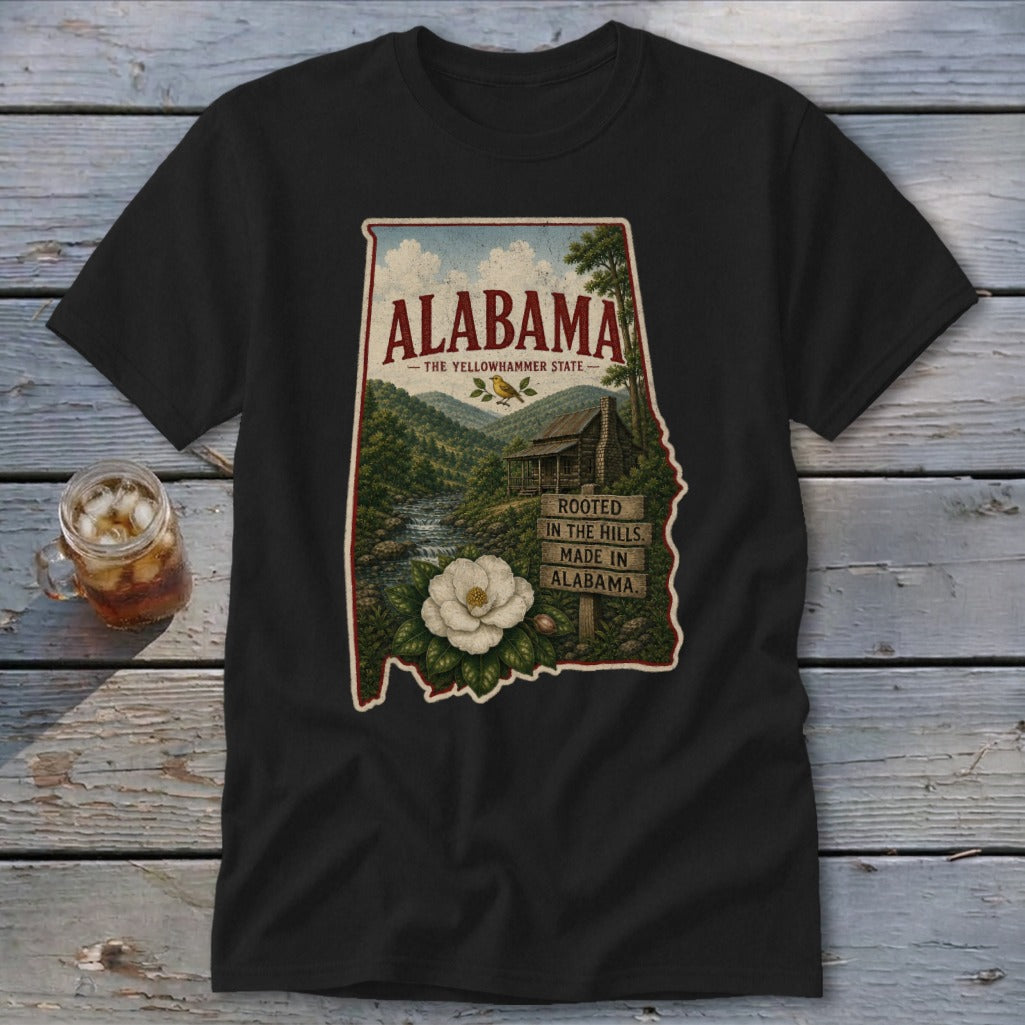 Alabama Homeplace Scene Classic Tee
