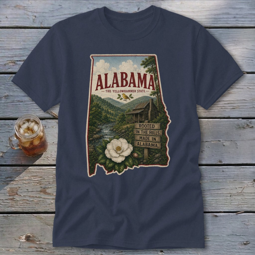 Alabama Homeplace Scene Classic Tee