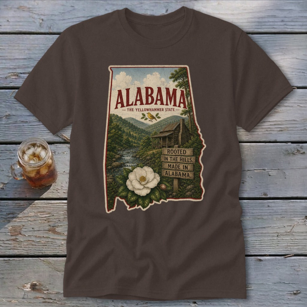 Alabama Homeplace Scene Classic Tee