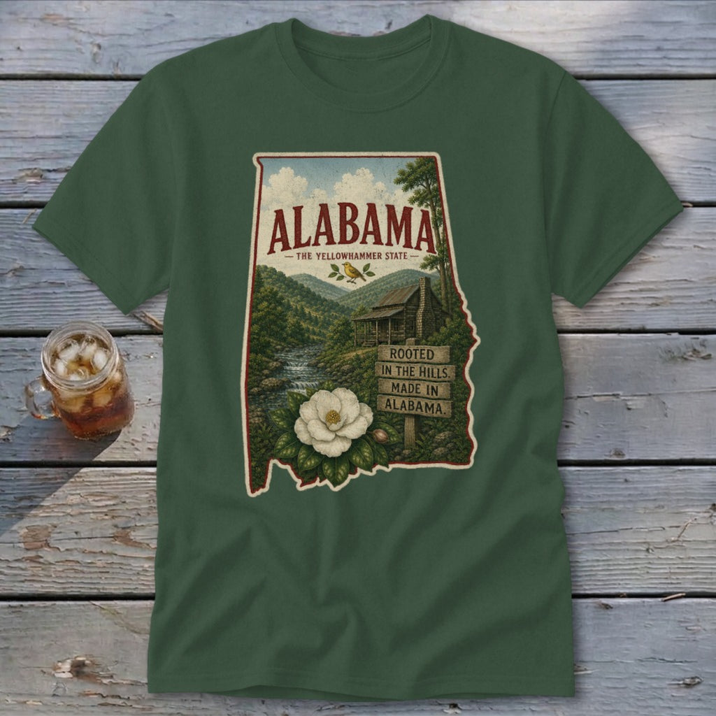 Alabama Homeplace Scene Classic Tee