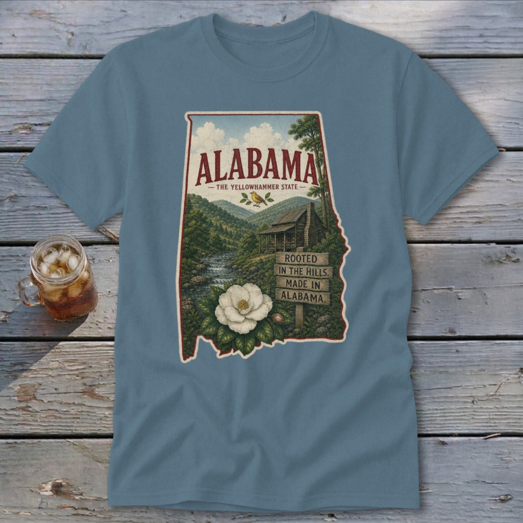 Alabama Homeplace Scene Classic Tee