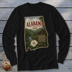 Alabama Homeplace Scene Long Sleeve Tee