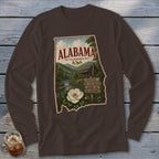 Alabama Homeplace Scene Long Sleeve Tee