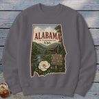Alabama Homeplace Scene Sweatshirt