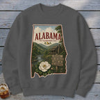Alabama Homeplace Scene Sweatshirt