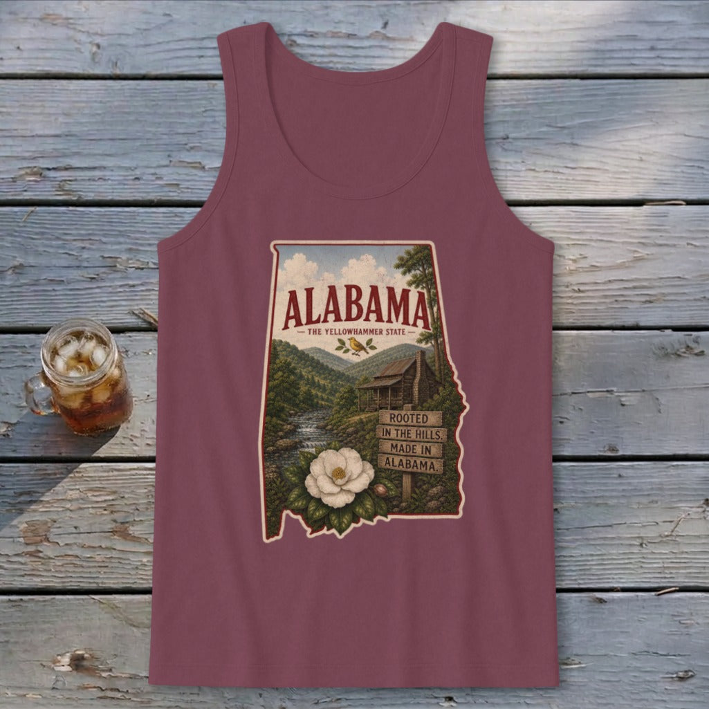 Alabama Homeplace Scene Tank Top