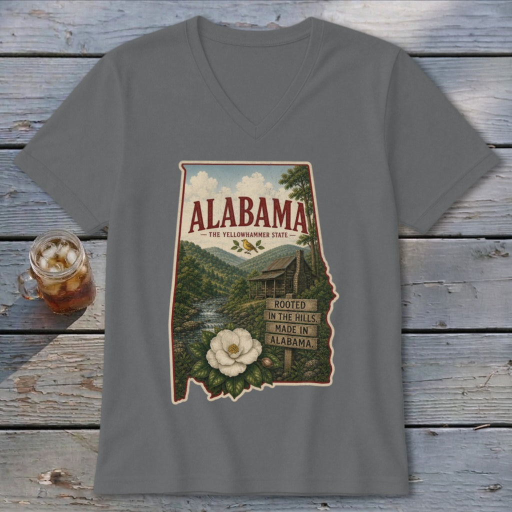 Alabama Homeplace Scene V-neck