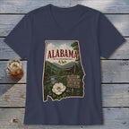 Alabama Homeplace Scene V-neck