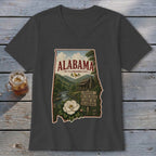 Alabama Homeplace Scene V-neck