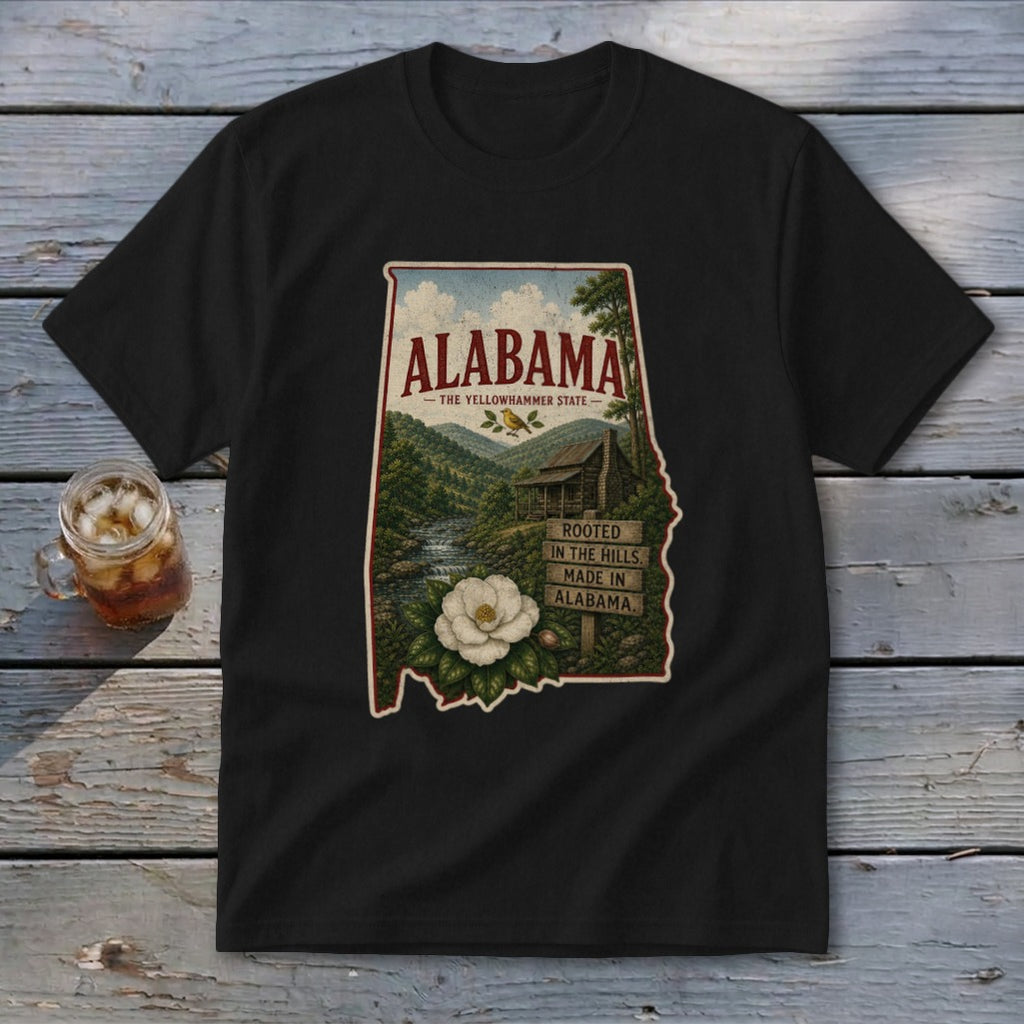 Alabama Homeplace Scene Youth Tee