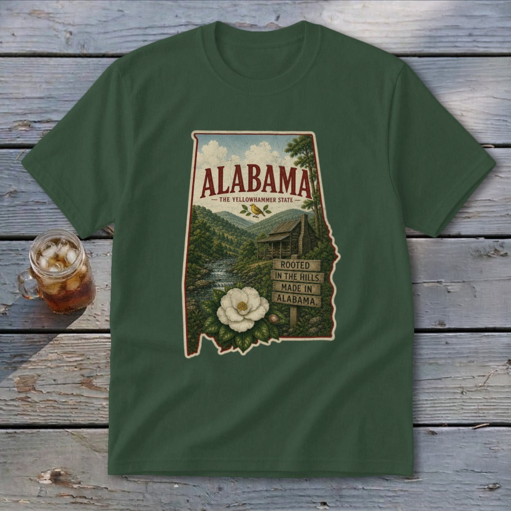 Alabama Homeplace Scene Youth Tee