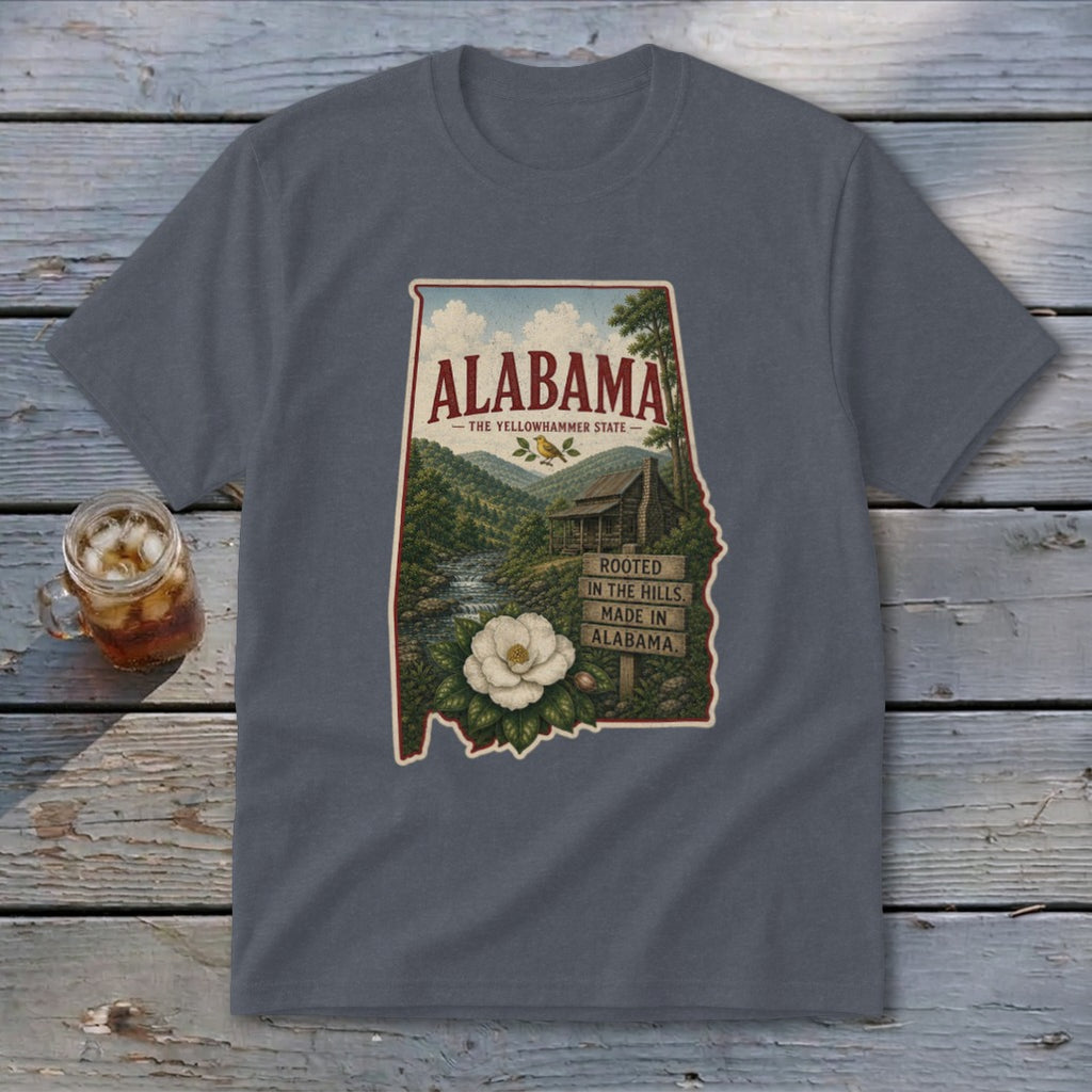 Alabama Homeplace Scene Youth Tee