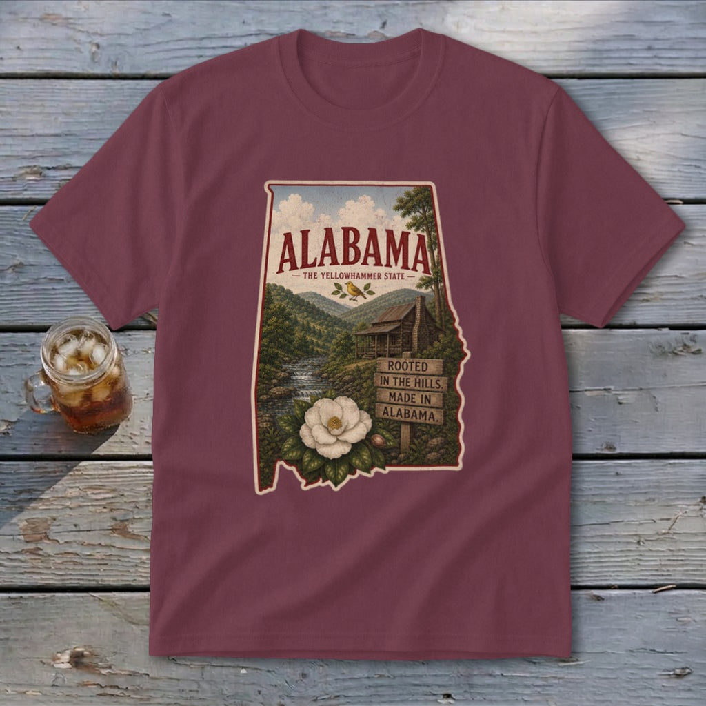 Alabama Homeplace Scene Youth Tee
