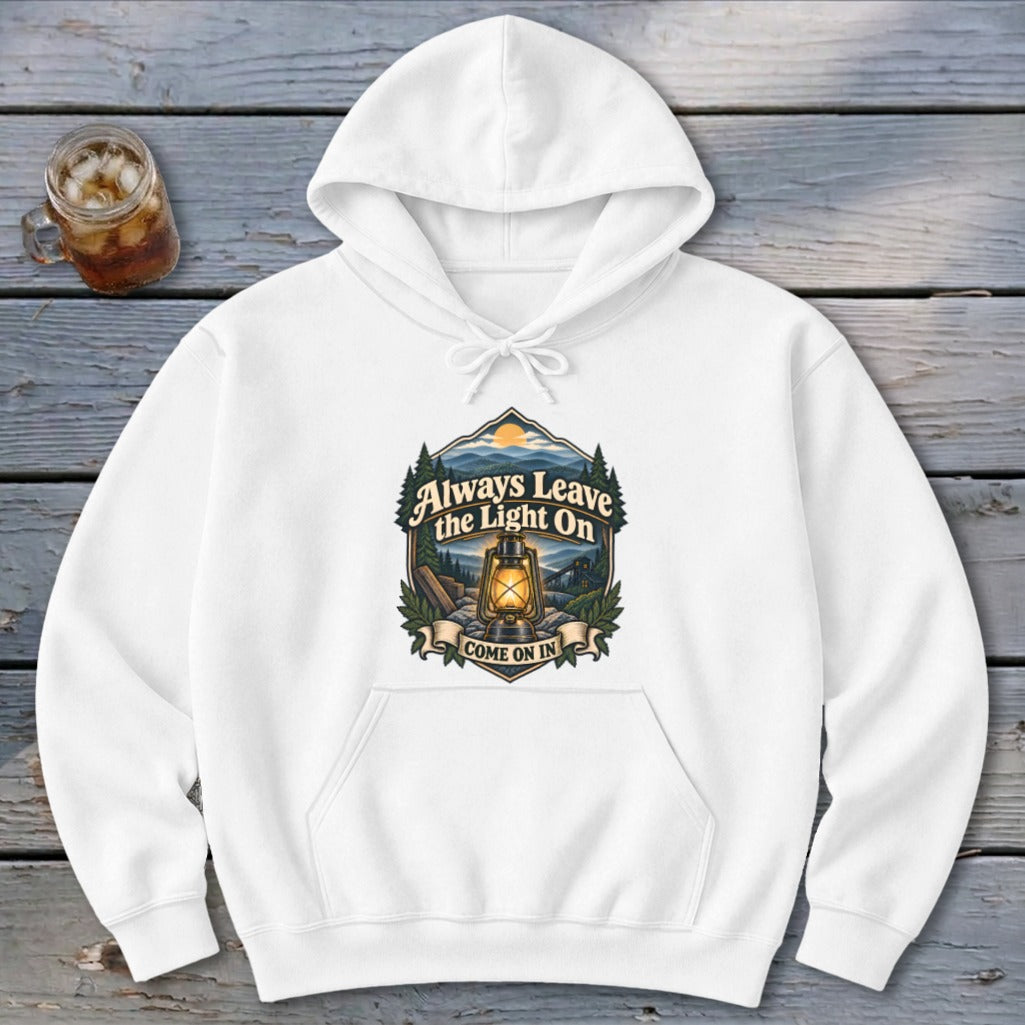 Always Leave the Light On Hoodie