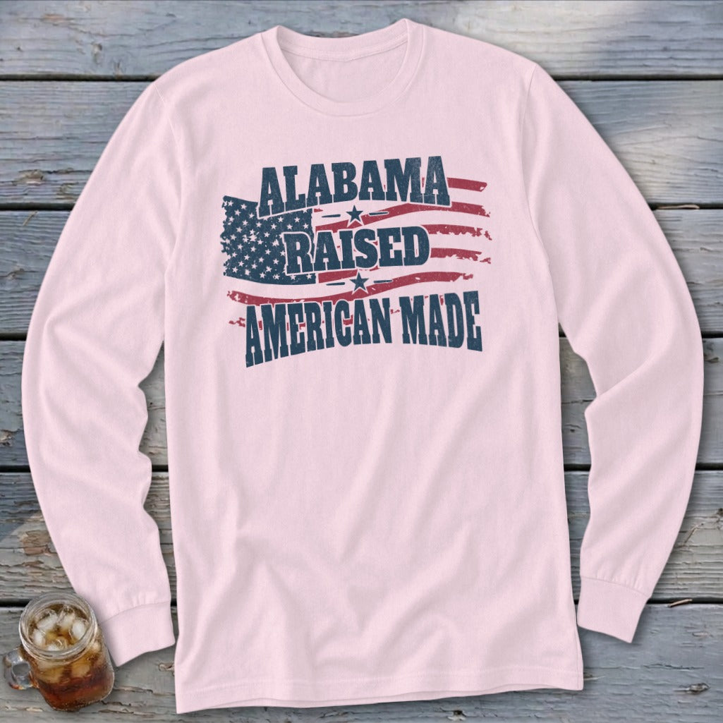 American - Alabama Raised Long Sleeve Tee