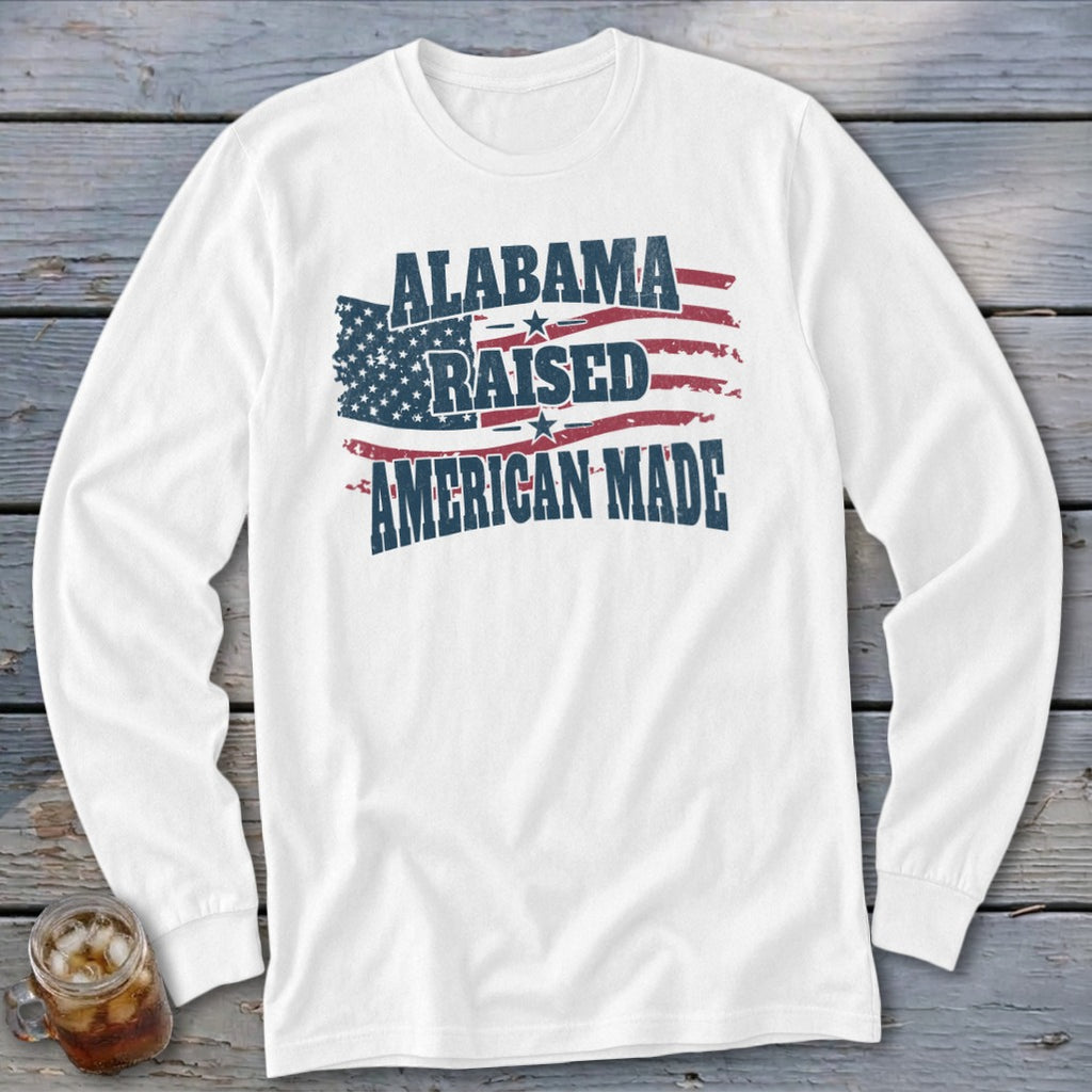 American - Alabama Raised Long Sleeve Tee