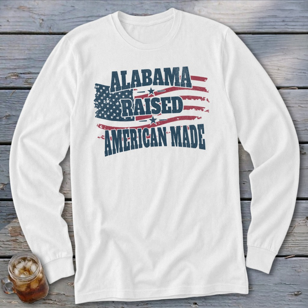 American - Alabama Raised Long Sleeve Tee