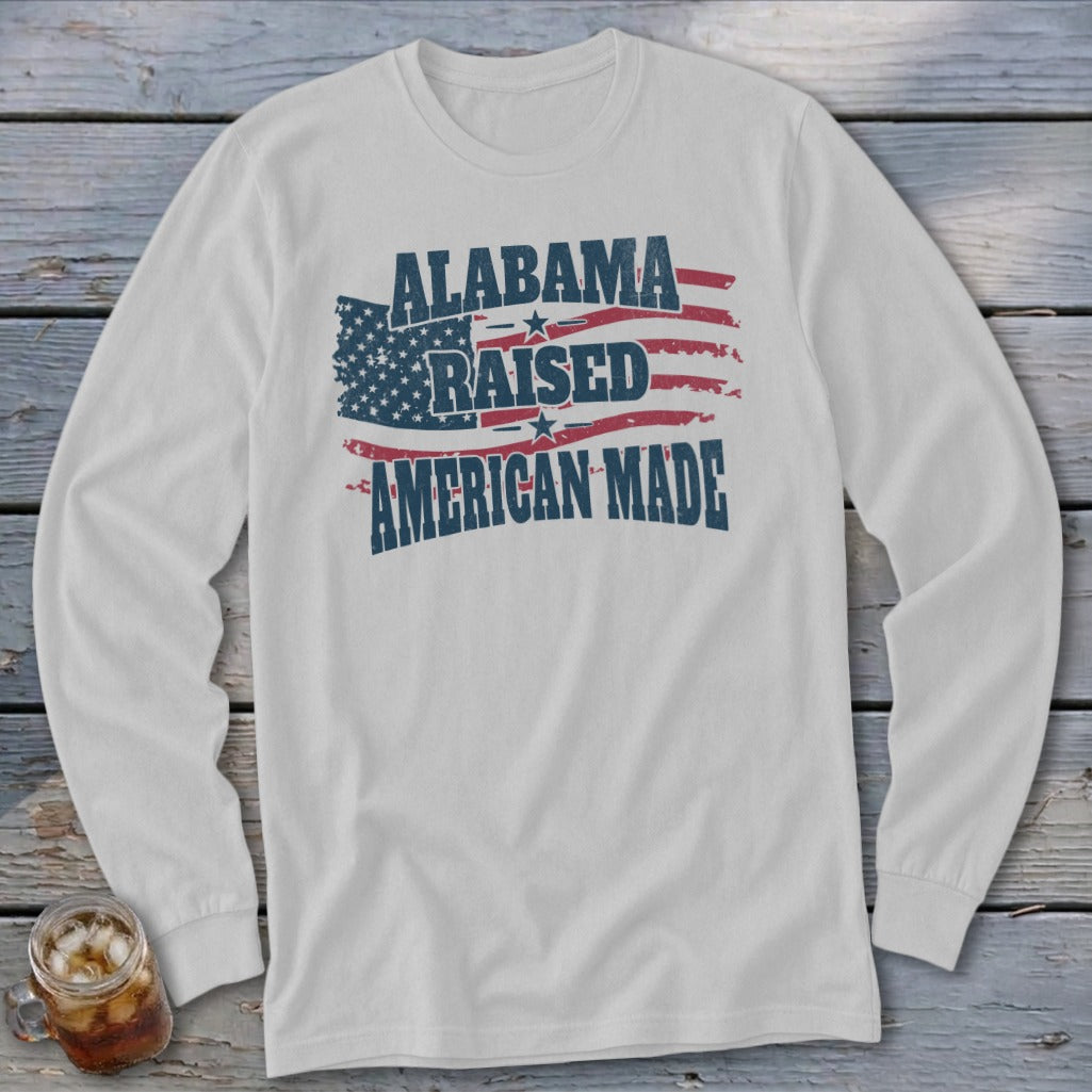 American - Alabama Raised Long Sleeve Tee