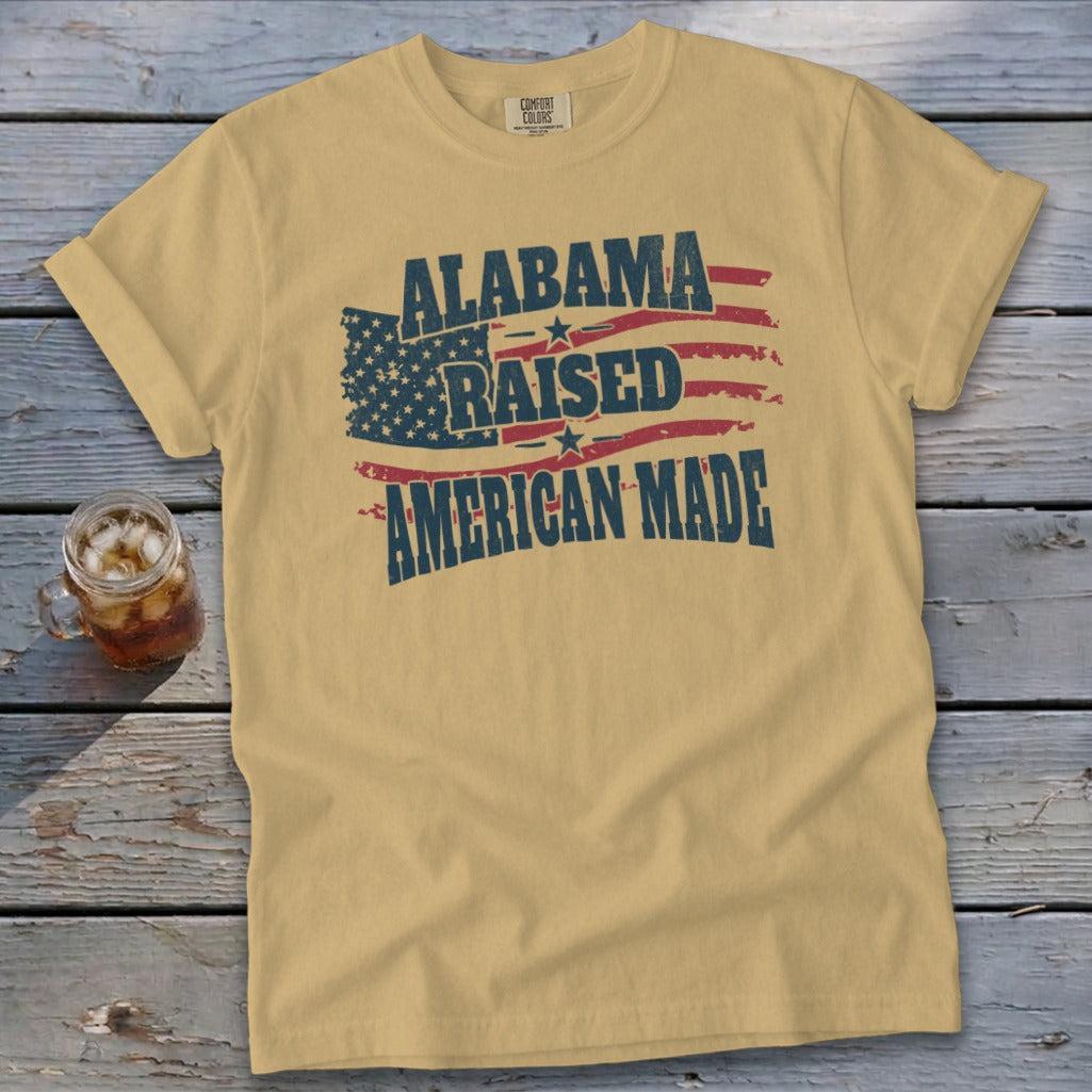 American - Alabama Raised Signature Tee