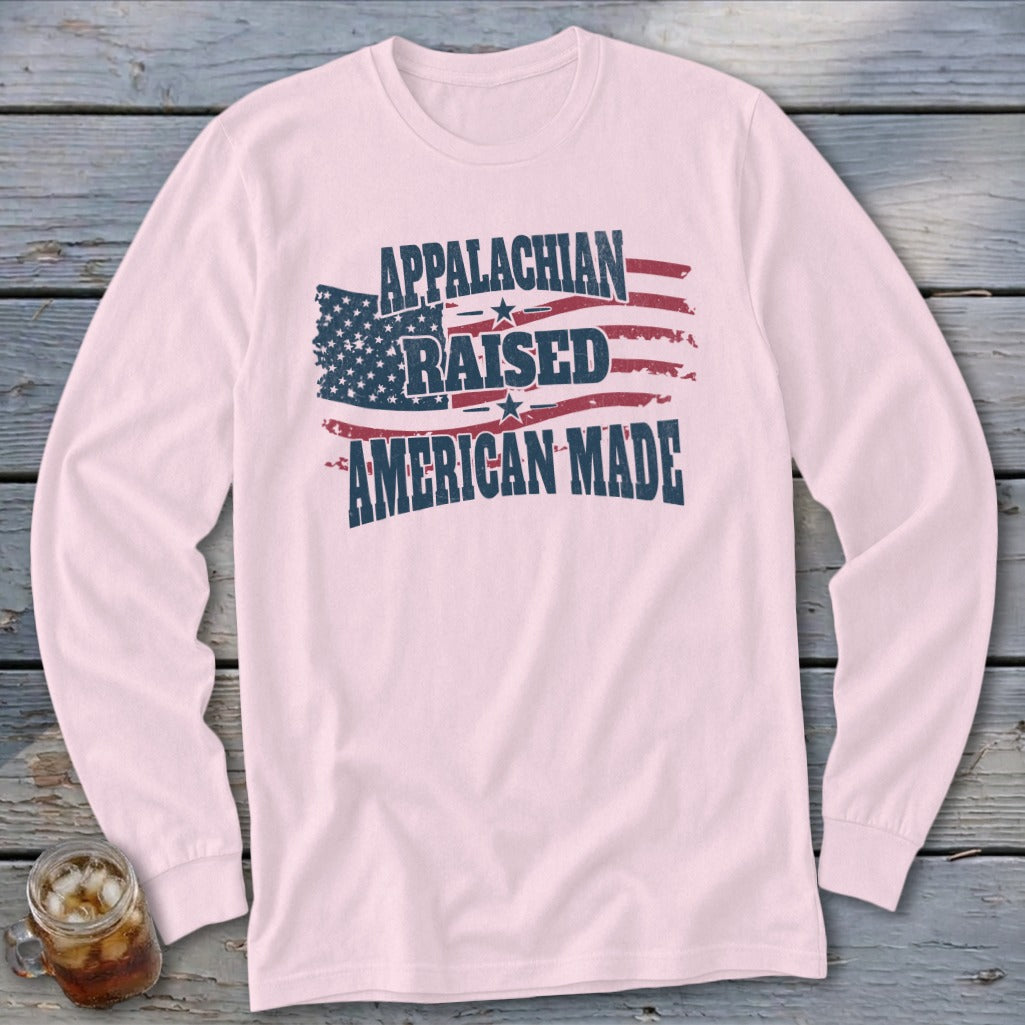 American - Appalachian Raised Long Sleeve Tee