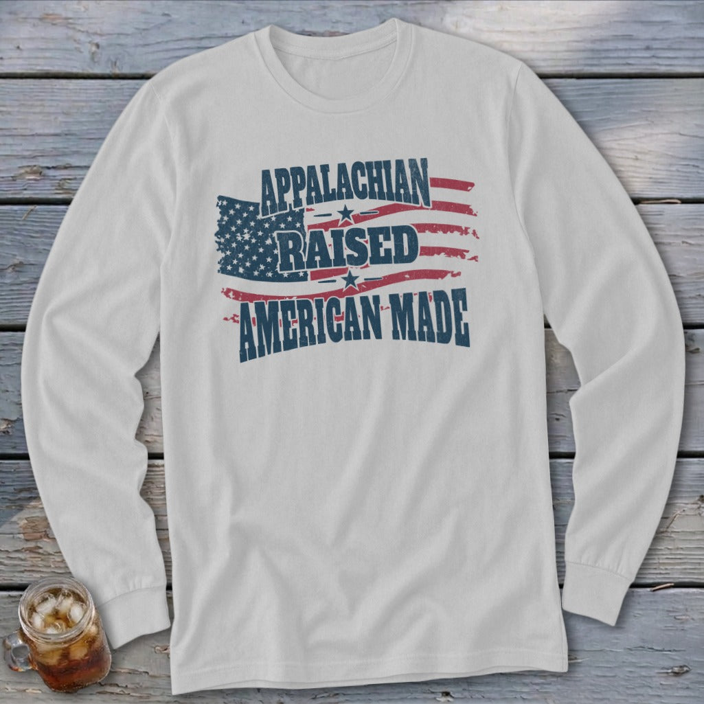 American - Appalachian Raised Long Sleeve Tee