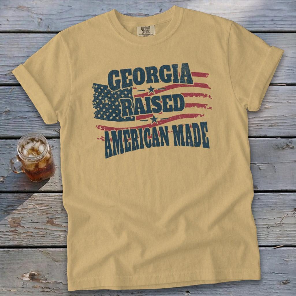 American - Georgia Raised Signature Tee