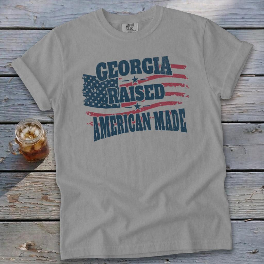 American - Georgia Raised Signature Tee