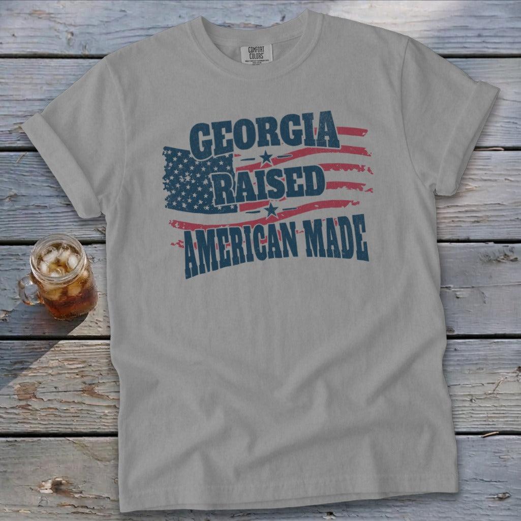 American - Georgia Raised Signature Tee